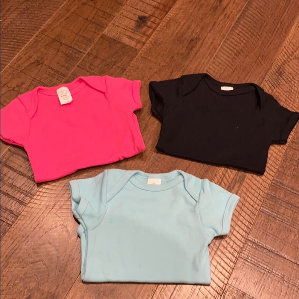 Plain Infant Onesies